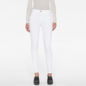 FRAME Denim White Skinny Jeans Size 26, Le Skinny De Jeanne